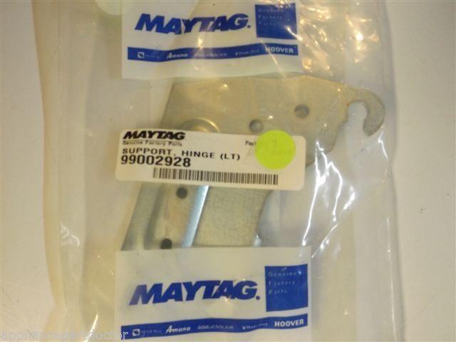 Maytag Dishwasher 99002928 SUPPORT, HINGE (LT) NEW IN BOX Maytag Dishwasher 99002928 SUPPORT, HINGE (LT) NEW IN BOX